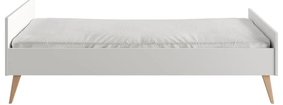 Biela detská posteľ 120x200 cm Swing – Pinio