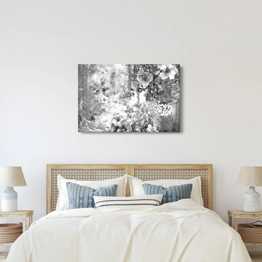Obraz - Romantická záhrada (90x60 cm)