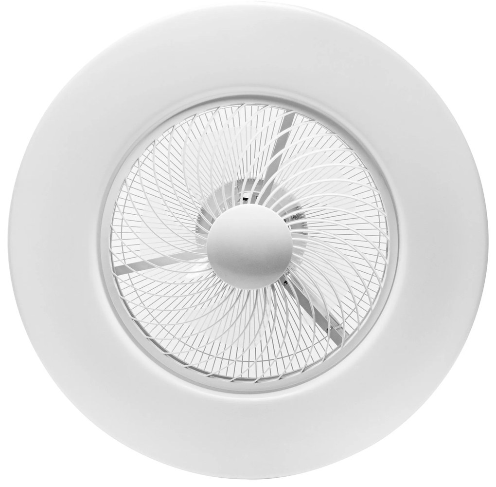 Toolight Toolight, LED stropné svietidlo s ventilátorom + diaľkové ovládanie APP1551-C, biela, OSW-05180