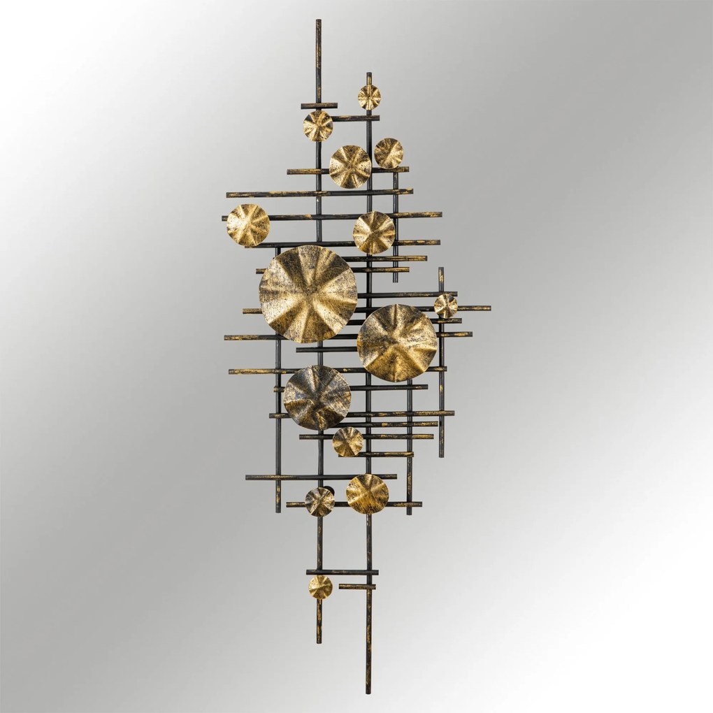 Nástenná kovová dekorácia Mihrimah viacfarebná