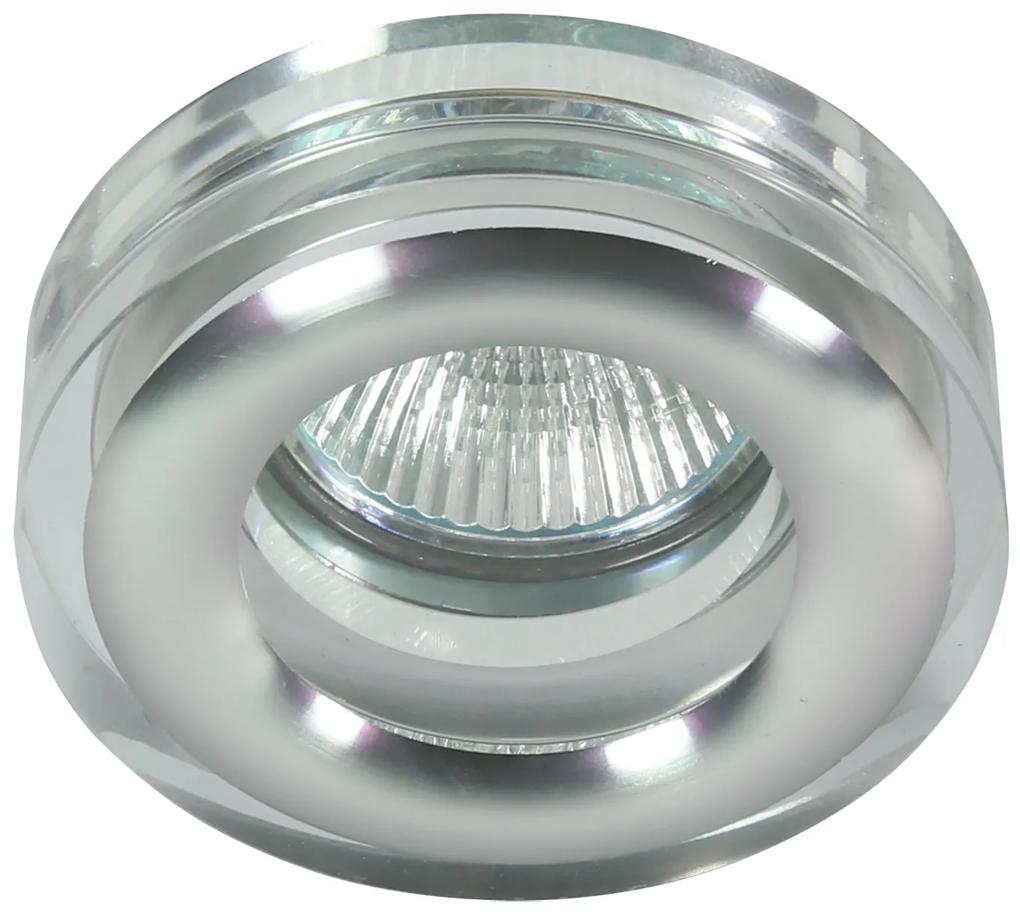 CLX Podhľadové stropné osvetlenie CELLU, 1xMR16, 50W, 8cm, okrúhle, číre