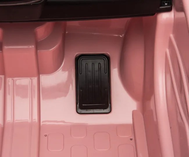 Elektrické autíčko Fiat 500e ružové