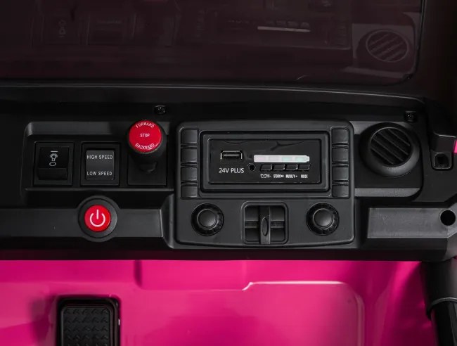 Elektrické autíčko Extreme Sport 4x4 ružové