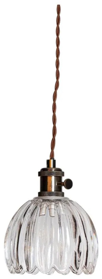 Cottex 8400100-7002 - Závesný luster NORA na lanku 1xE14/5W/230V číry