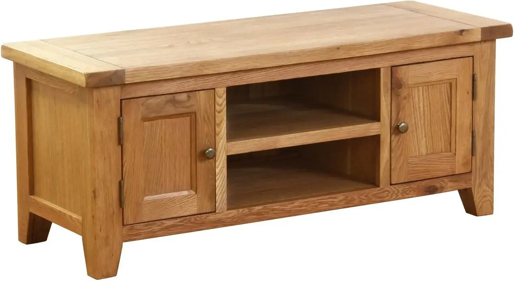 TV skrinka s poličkou a dvierkami, 120x45x50 cm