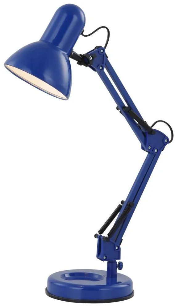 Stolná lampa FAMOUS, modrá Globo FAMOUS 24883