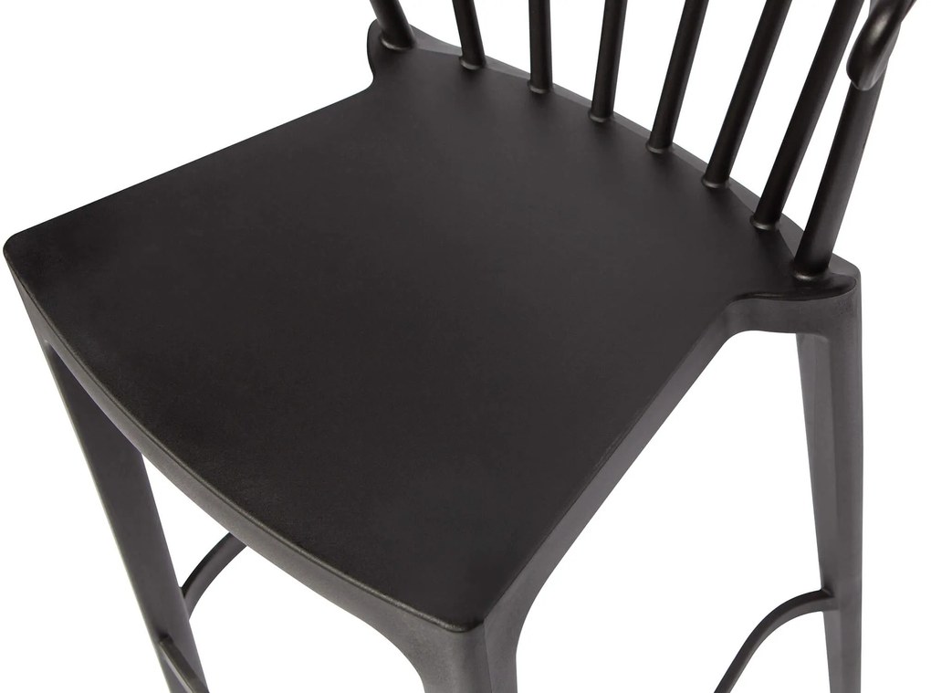 Barová stolička bliss čierna MUZZA