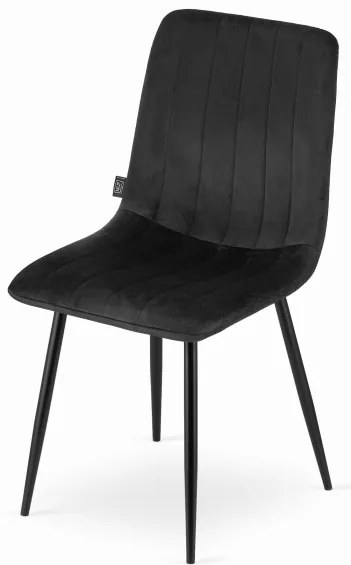 Set jedálenských stoličiek LAVA čierne (4ks)
