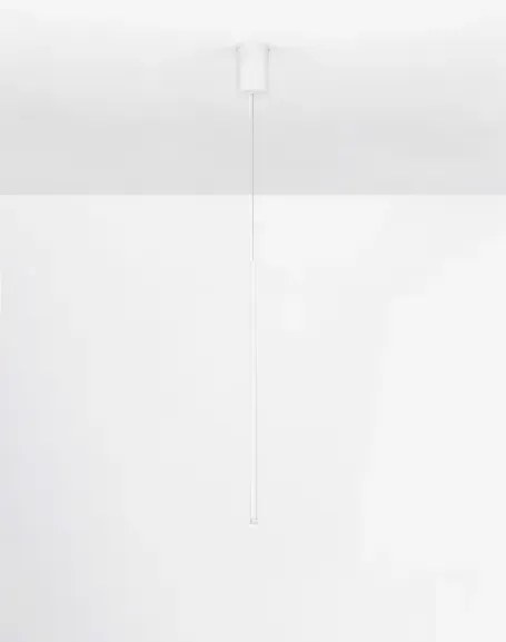Minimalisticky luster na lanku Stilvi Biela