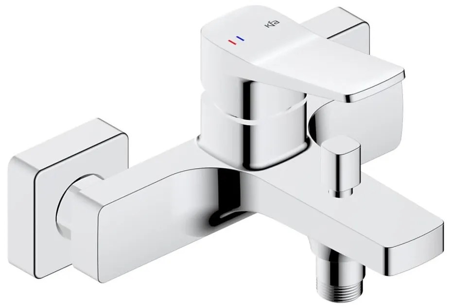 KFA Armatura 4524-010-00 - Vaňová batéria MALAGA lesklý chróm