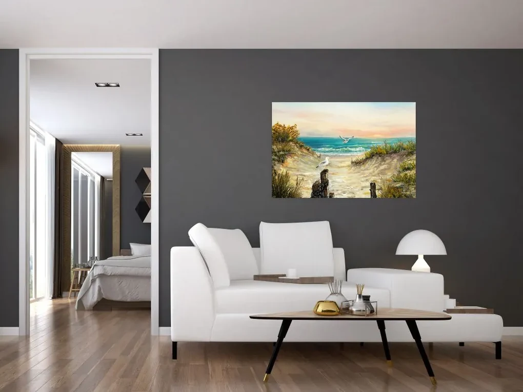 Obraz - Piesočná pláž (90x60 cm)