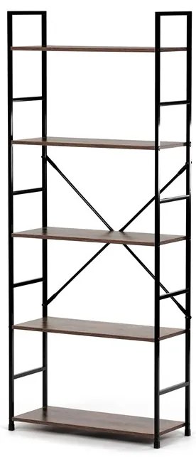 BONTEC Regál, mdf, hnedá, GD-225 OAK Farba: Prírodné