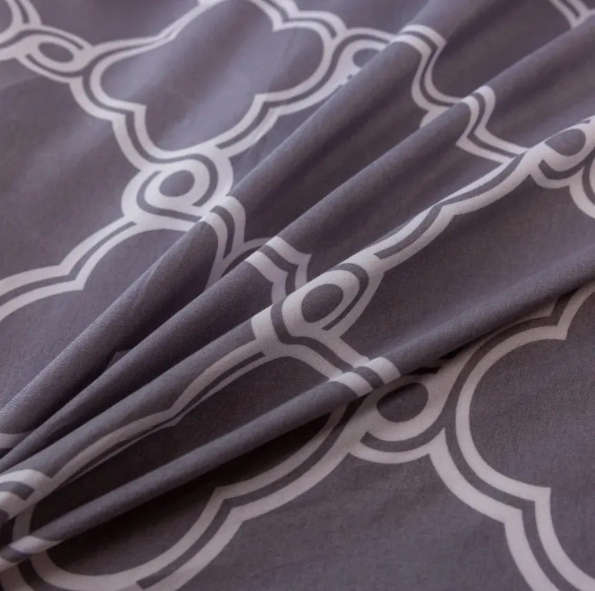 Obliečky z mikrovlákna MOROCCO sivo-béžové Rozmer obliečky: 70 x 80 cm | 140 x 200 cm