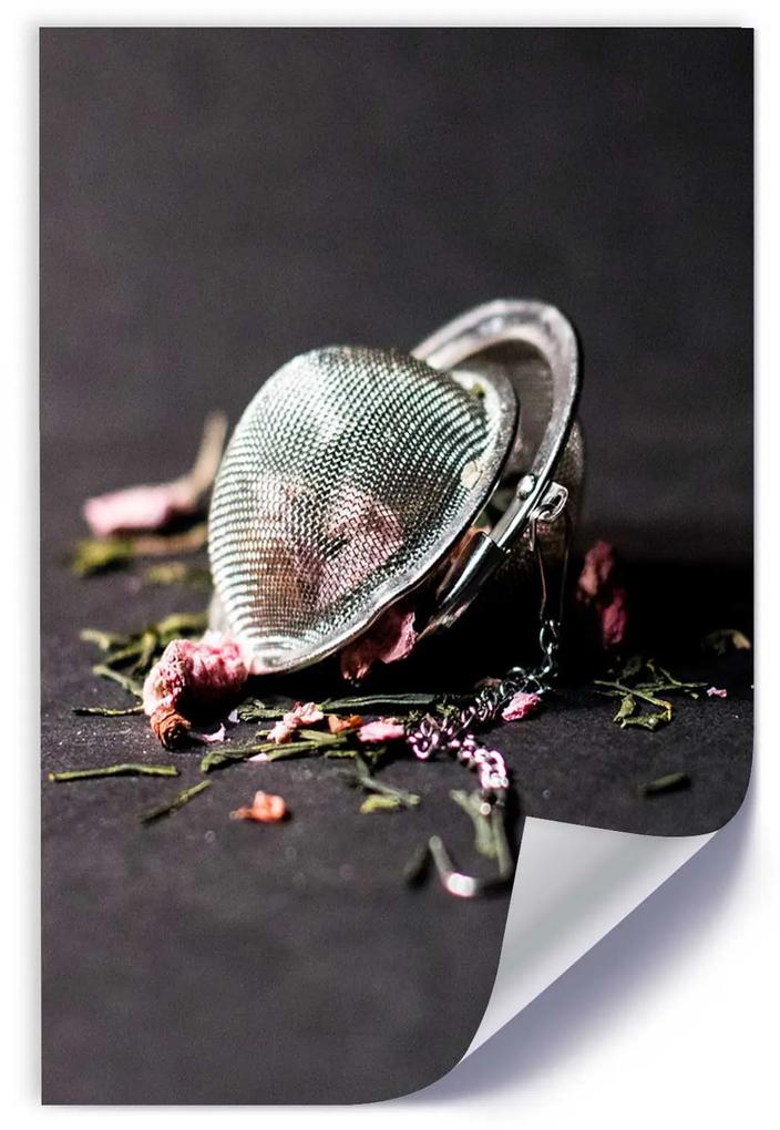 Gario Plagát Ružový čaj Farba rámu: Bez rámu, Rozmery: 30 x 45 cm