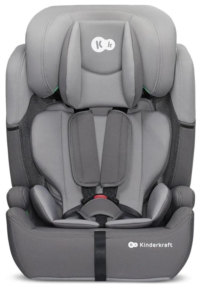 KINDERKRAFT - Autosedačka COMFORT UP i-Size (76-150 cm) svetlošedá