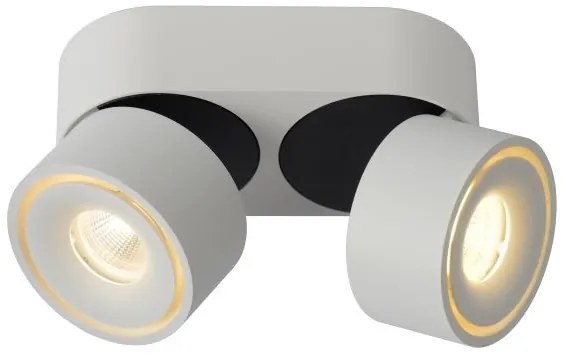 Lucide 35911/16/31 - LED Stmievateľné bodové svietidlo YUMIKO 2xLED/8W/230V biela