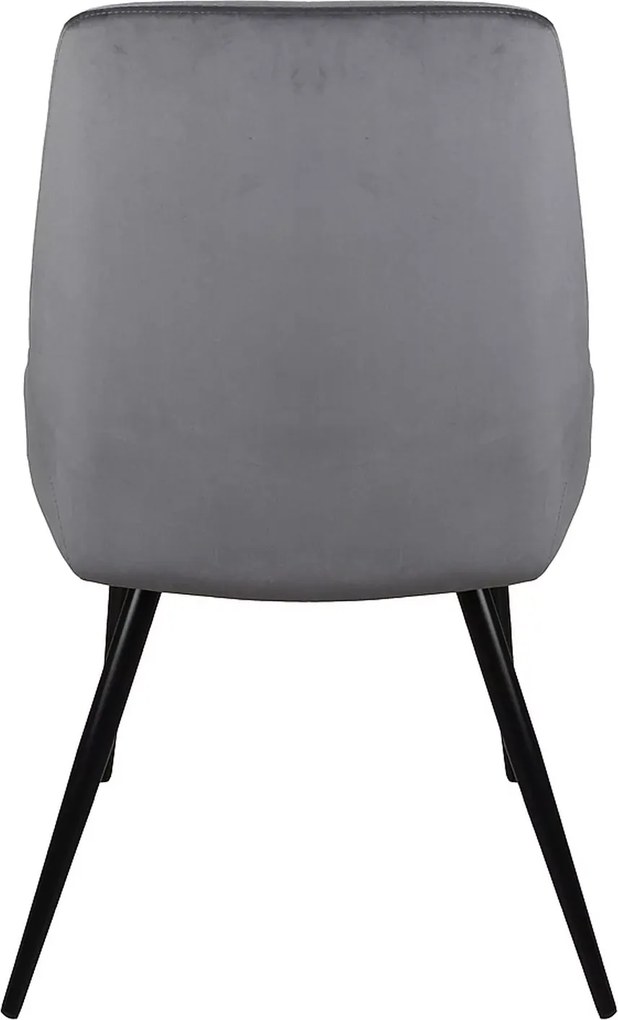 SI Stolička Cobe Velvet sivý