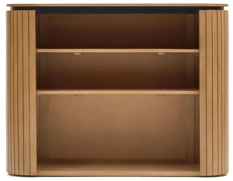 Knižnica z mangového dreva v prírodnej farbe 120x90 cm Licia - Kave Home