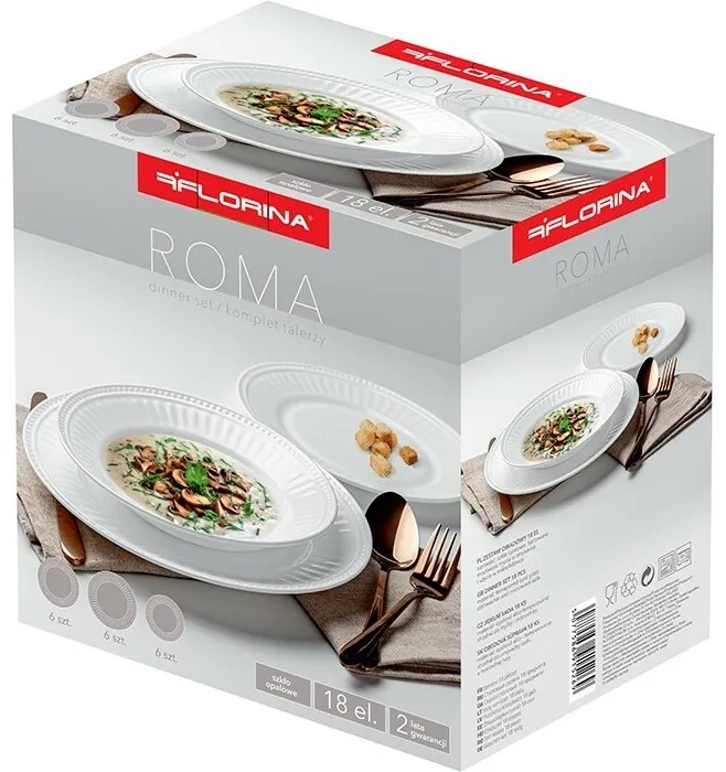 Florina 18-dielna jedálenská súprava Roma