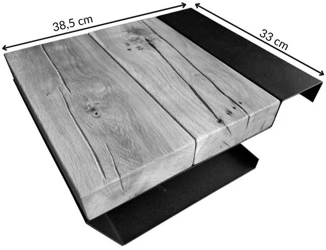 Závesný Nočný stolík z masívu duba RICHARD