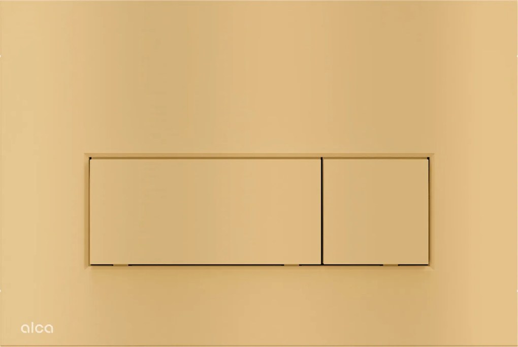 Alca Thin splachovacie tlačidlo do toalety zlatá M57-G-M