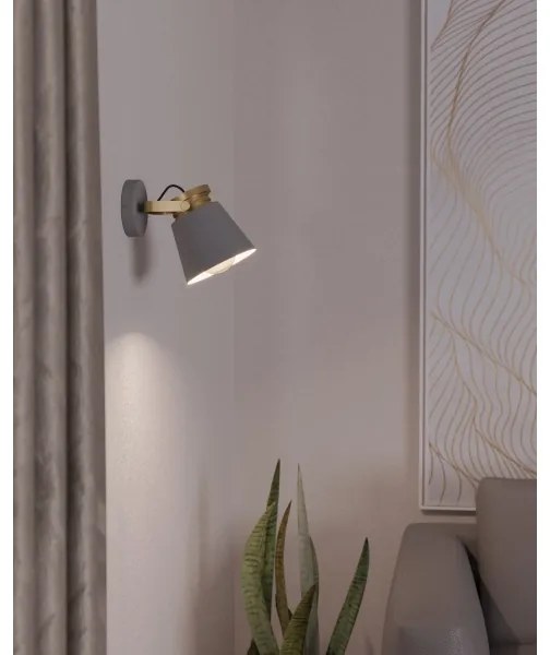 Eglo 43835 - Nástenné bodové svietidlo TWICKEN 1xE27/28W/230V