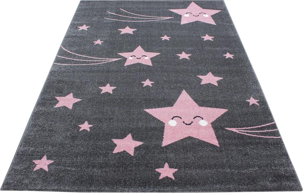 Ayyildiz koberce Kusový koberec Kids 610 pink - 120x170 cm