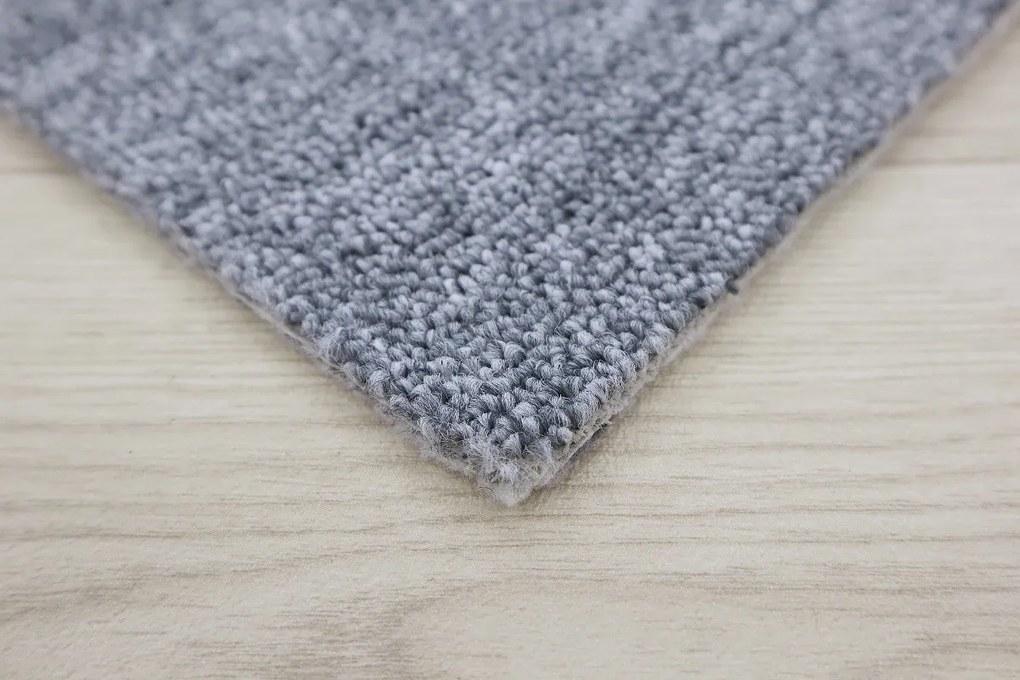 Vopi, Metrážny koberec Astra svetlo šedá - neúčtujeme odrezky z role, na mieru, šíře 1,33m,1m,2m,3m,4m,na mieru, neúčtujeme odrezky, šedá, ab (mriežka), chodba / predsieň