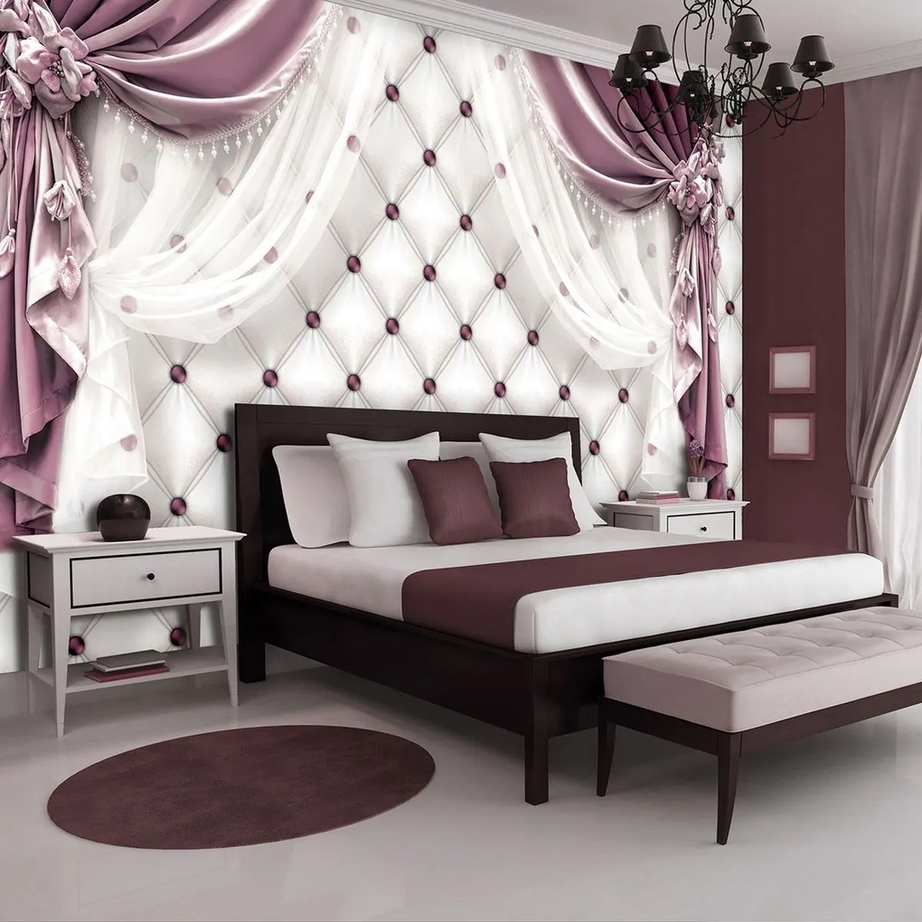 Fototapeta - Ružová opona (152,5x104 cm)