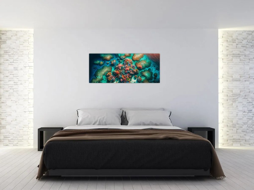 Obraz - Pohľad na more (120x50 cm)