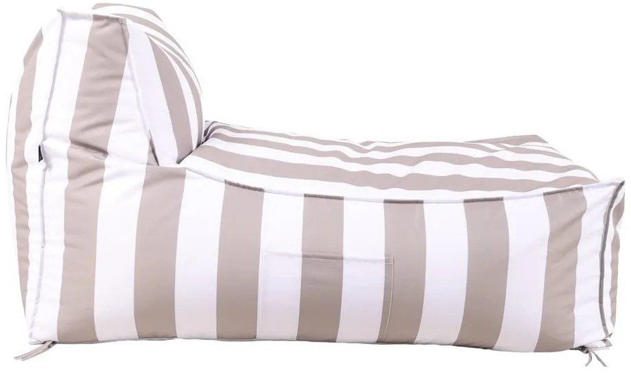 Bielo-sivý záhradný sedací vak – Bonami Essentials