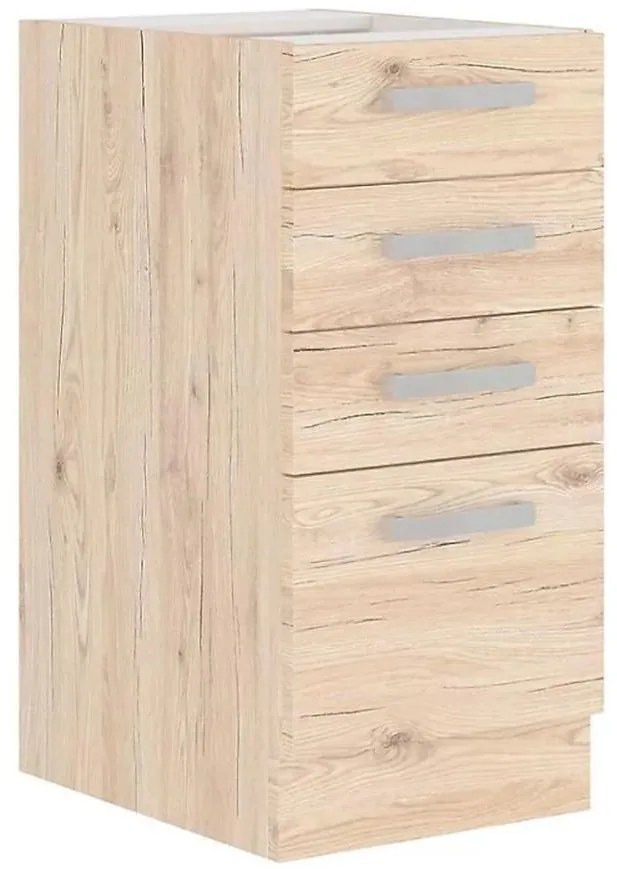 Skrinka do kuchyne Bordeaux 40d 4s bb