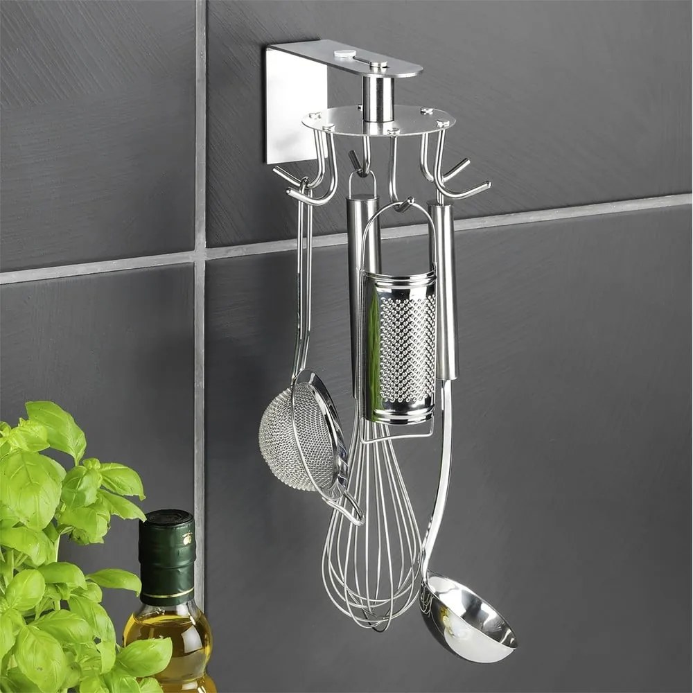 Samodržiaci kuchynský organizér z nerezovej ocele - Maximex