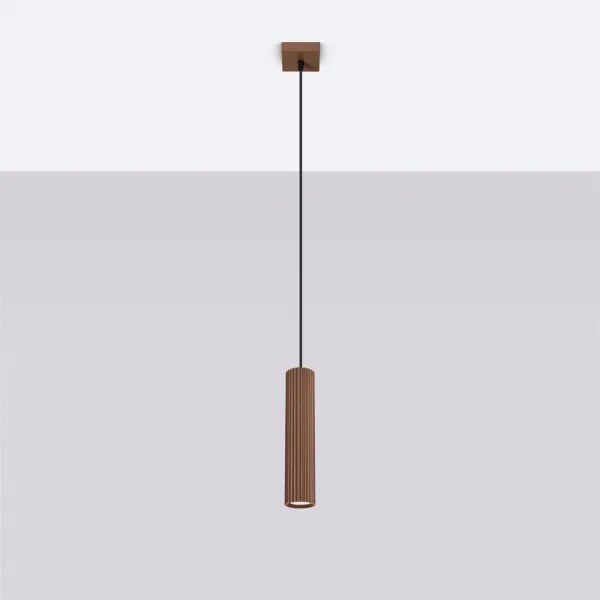Brilagi - LED luster na lanku CRESTO 1xGU10/10W/230V hnedý