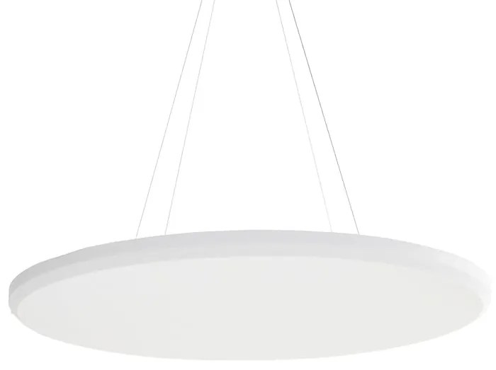 Akustický panel SATELLITE, stropný, Ø 1170 mm, biela