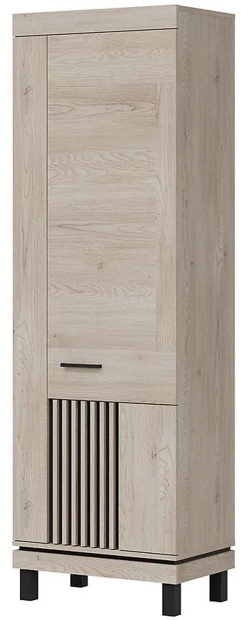 Skriňa Mati Mi09 Dub Cremona/čierna