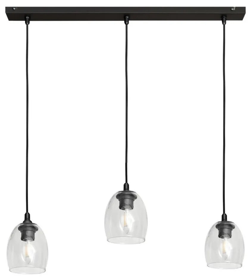 Luster na lanku BRILLANT 3xE27/15W/230V číra