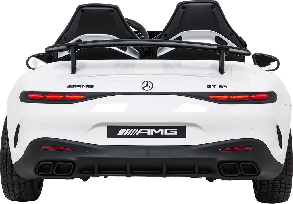 Ramiz Mercedes-Benz GT63 AMG elektrické autíčko pre deti biele