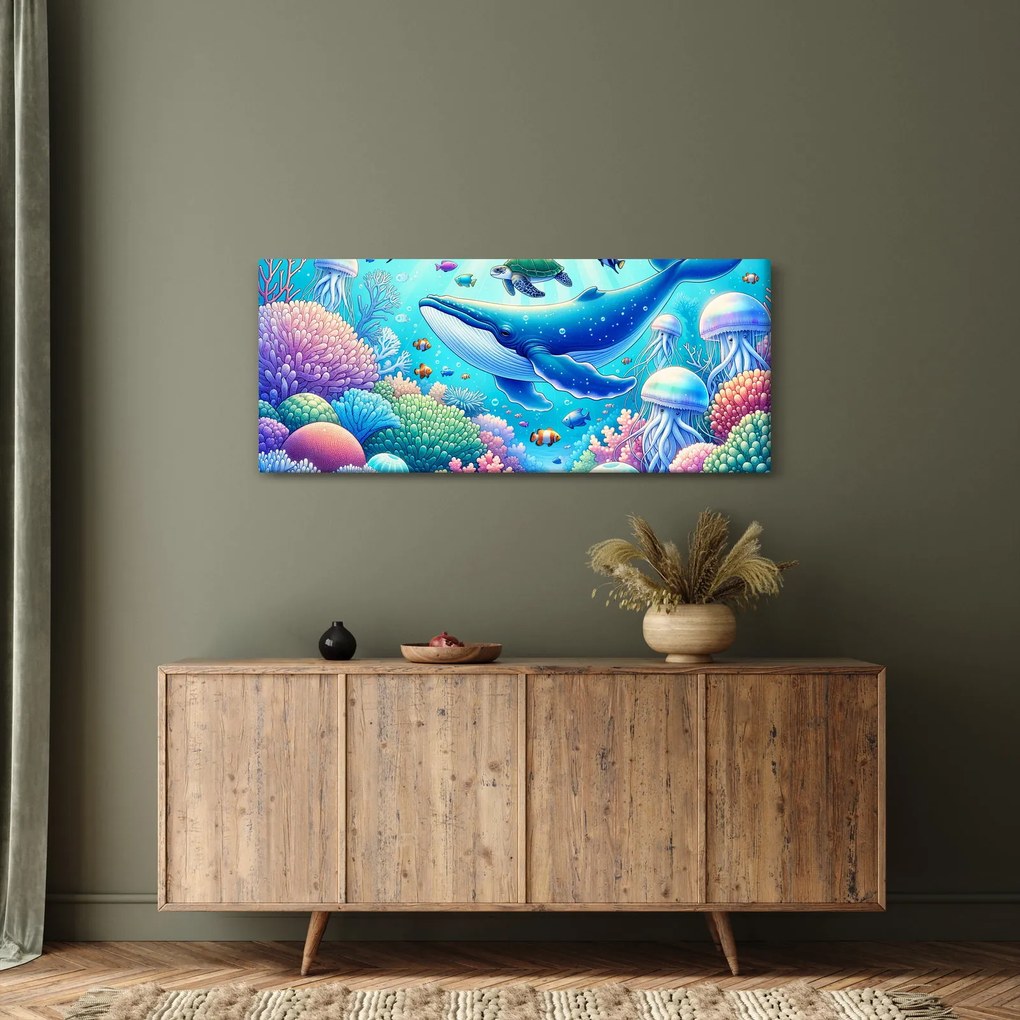 Obraz – Podvodný svet (120x50 cm)