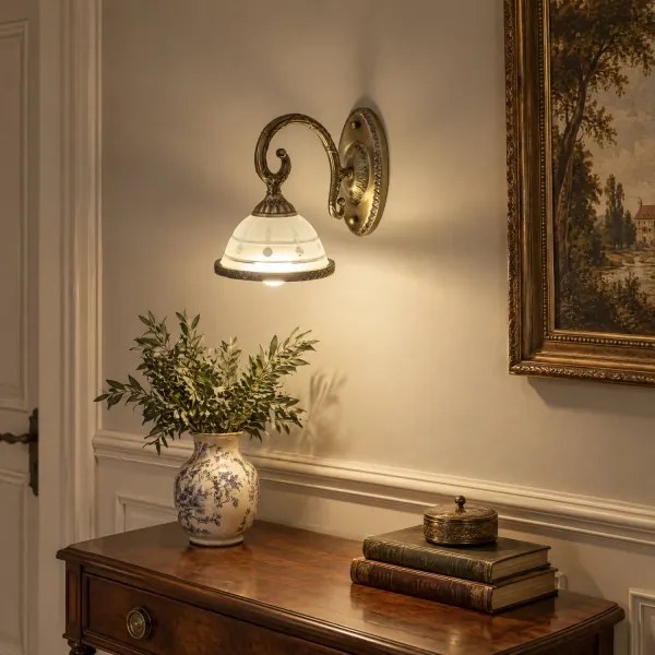 BRILAGI - Nástenná lampa CLASSIC 1xE27/60W/230V mosadz