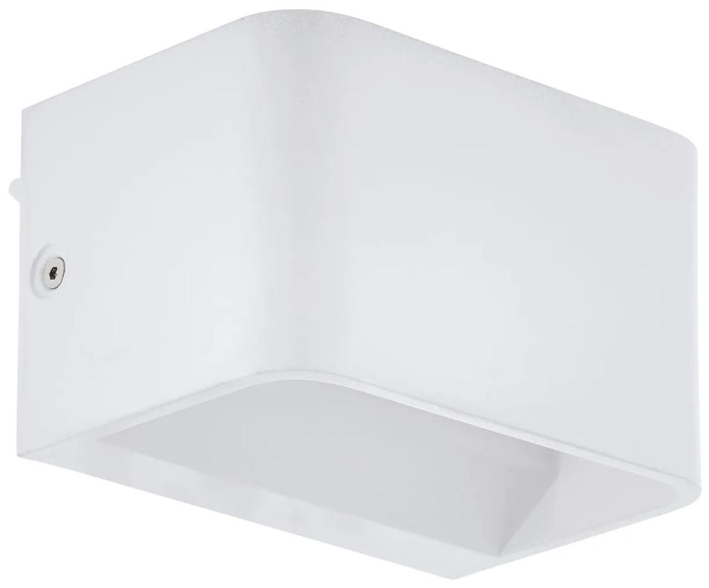 EGLO Nástenné svietidlo LED v modernom štýle SANIA 4, biele, 13x80cm