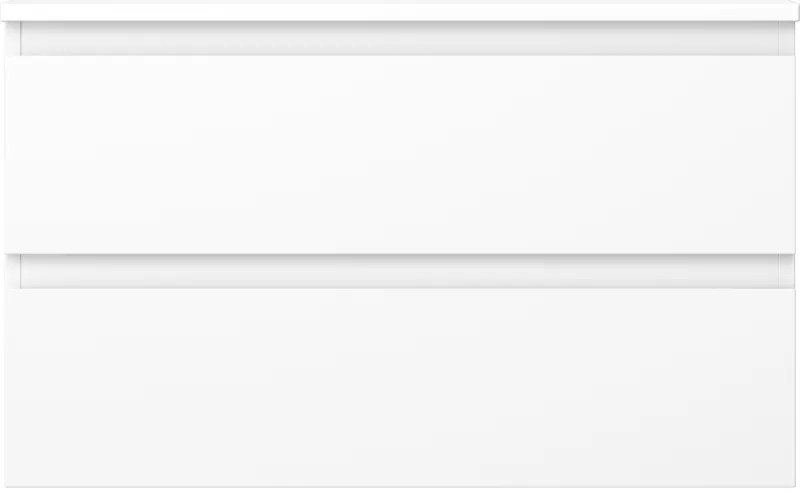 Mexen Orio, kúpeľňová skrinka 80 cm s hornou časťou, 2 zásuvky, biela matná, 91A10-08047-2-BFFC01