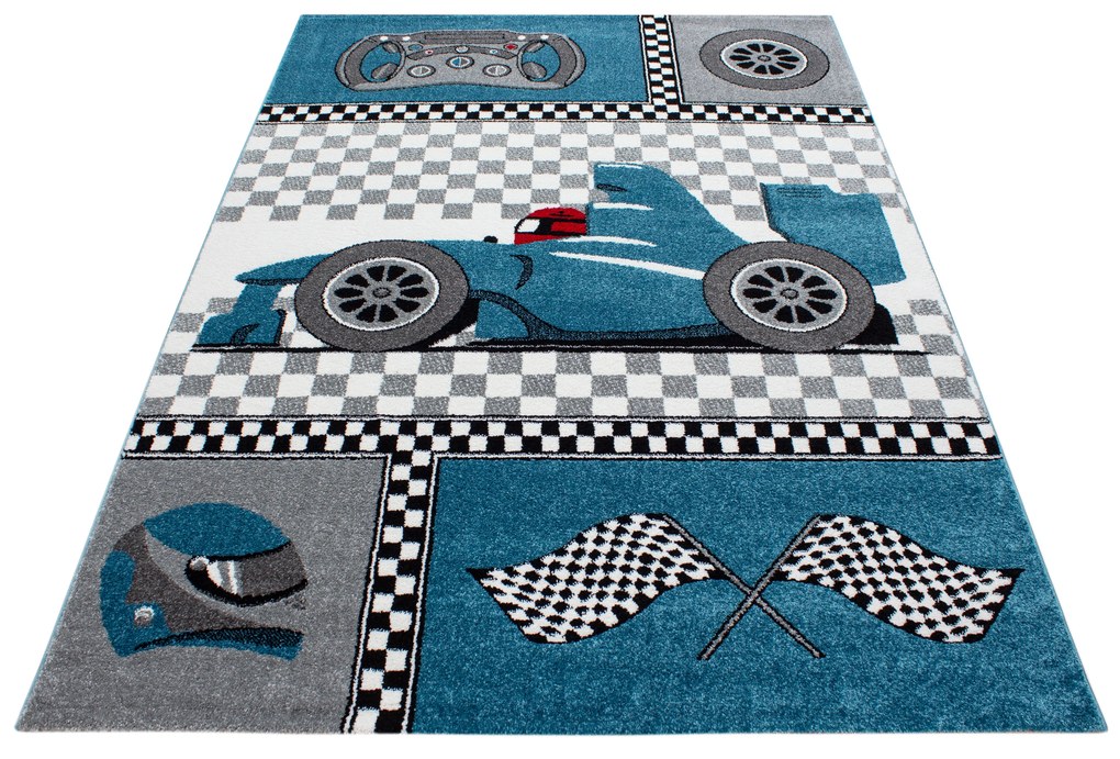 Ayyildiz, Kusový koberec Kids 460 blue, 120x170, modrá, detská izba