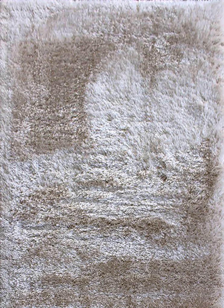 Shaggy koberec Seven Soft 7901 béžový obdĺžnikový 70mm vlas Rozmer: 120x180 cm
