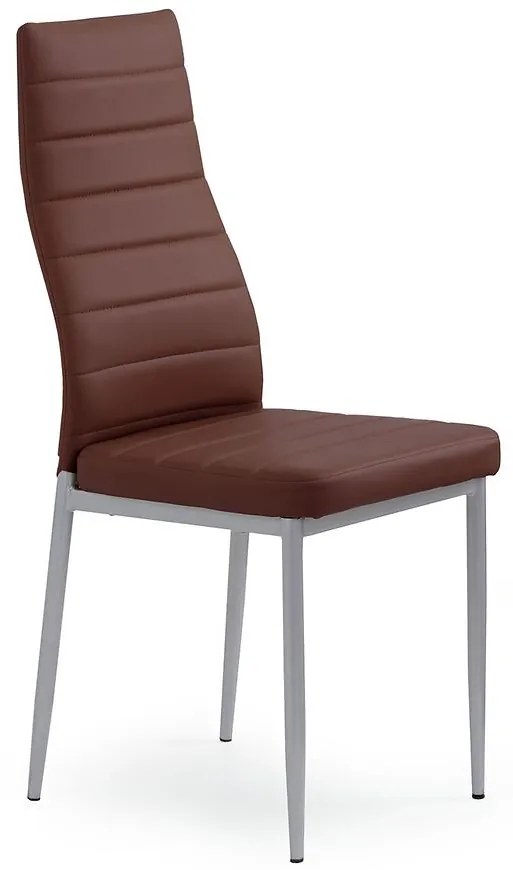 Stolička K70 tmavohnedá