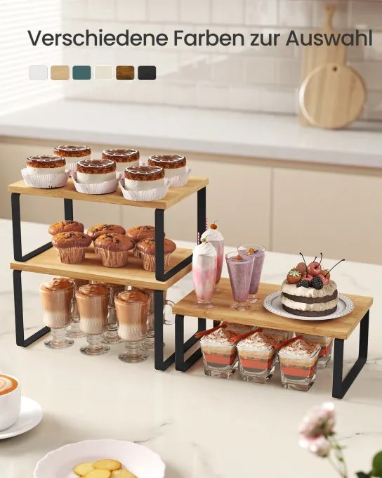 Sada kuchynských políc KCS014YL03 (3 ks)