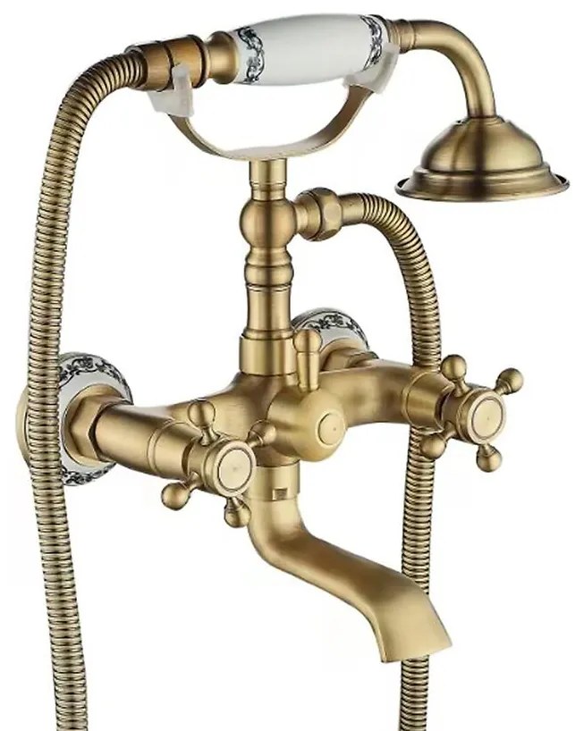 Vaňová batéria Rea Rustico zlatá antická