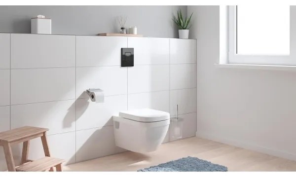 GROHE 38966KV0 - Splachovacie tlačidlo EVEN 156 × 197 mm čierne
