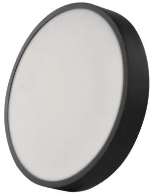 EMOS Prisadené stropné LED stmievateľné osvetlenie NEXXO, 28,5W, teplá biela-denná biela, okrúhle, čierne