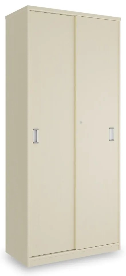 Vysoká skriňa SimpleOffice 80 x 40 x 180 cm, breza